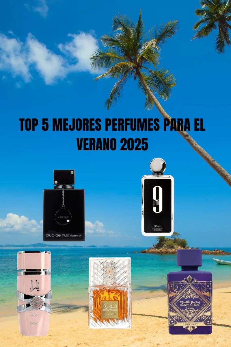Top 5 perfumes árabes que deberías probar este verano