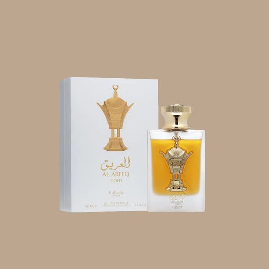 Al Areeq Gold 100ml – Eau de Parfum Unisex Amaderado y Especiado