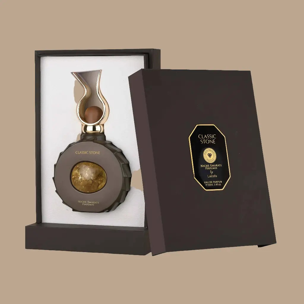 Piedra Clásica 100ml – Eau de Parfum Unisex Amaderado, Especiado y Elegante