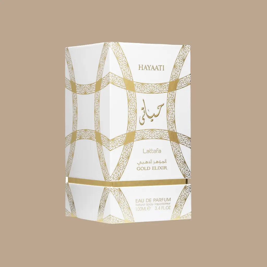 Hayaati Gold Elixir 100 ml | Perfume Unisex Ambarino & Especiado
