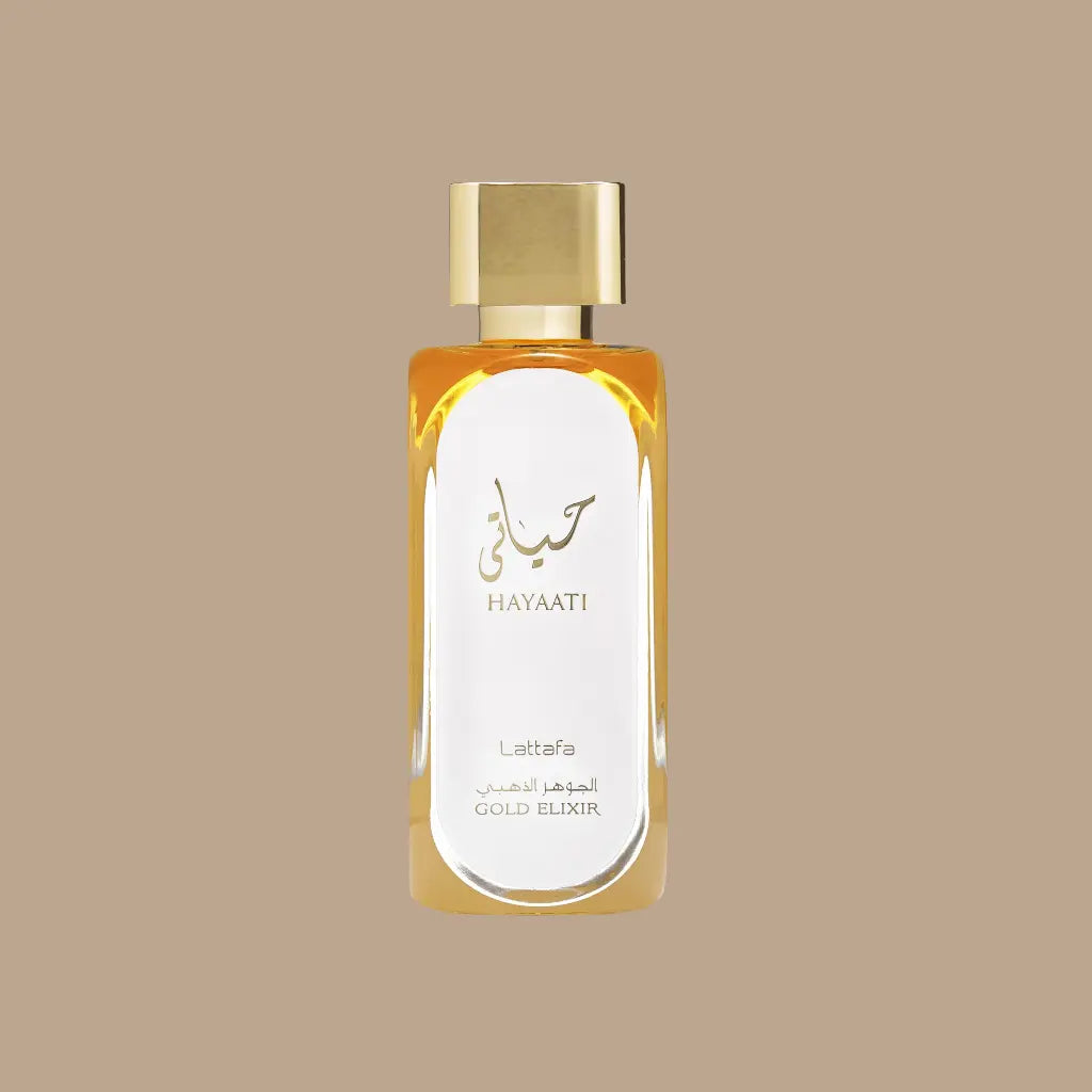Hayaati Gold Elixir 100 ml | Perfume Unisex Ambarino & Especiado