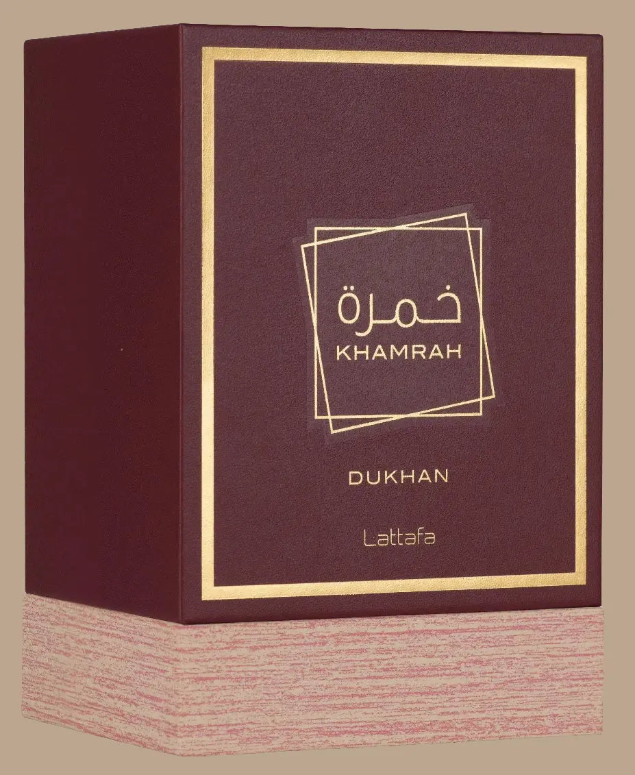 Khamrah Dukhan 100ml – Eau de Parfum Masculino Intenso y Ahumado