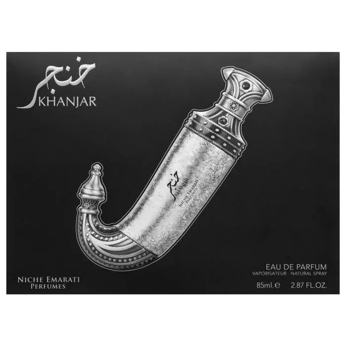 Khanjar Perfume Unisex 85 ml | Nuez Moscada, Pachulí & Cuero