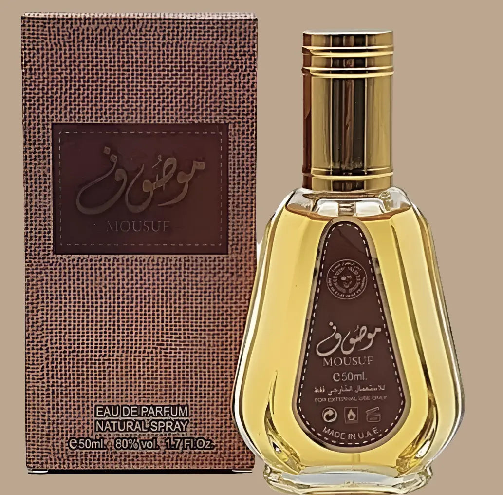 Mousuf 50ml – Eau de Parfum Floral Amaderado para Mujer