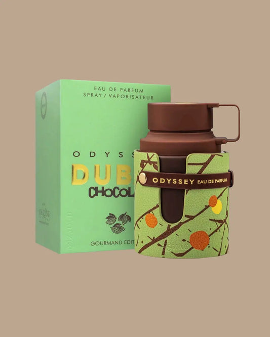 Odyssey Dubai Chocolat Gourmand 100ml – Eau de Parfum Masculino Dulce, Especiado y Ambarado
