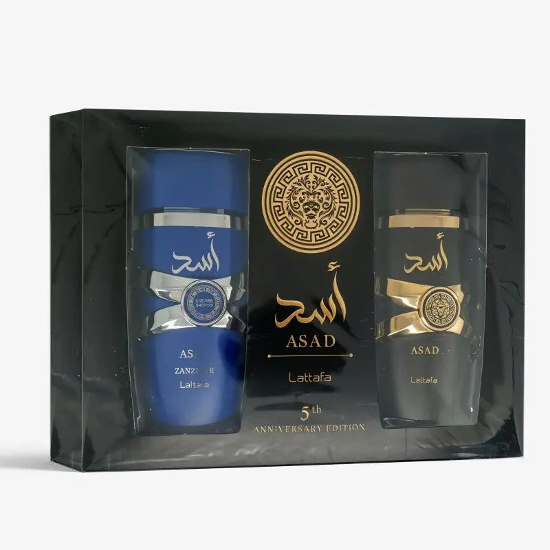 Pack Asad 5th Anniversary Edition – Lattafa (Asad + Asad Zanzibar) 100 ml