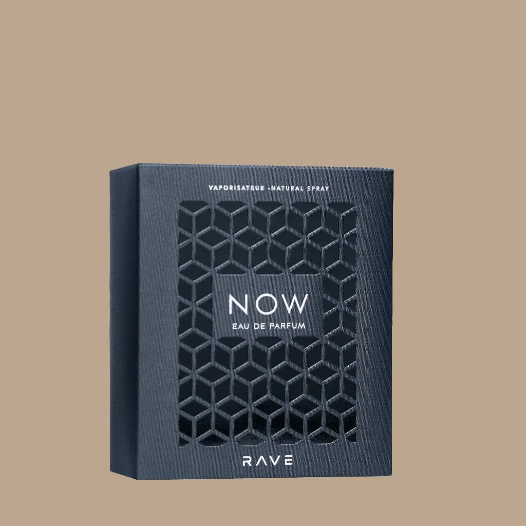 Now by Rave 100ml – Eau de Parfum Masculina Afrutada, Amaderada y Almizclada