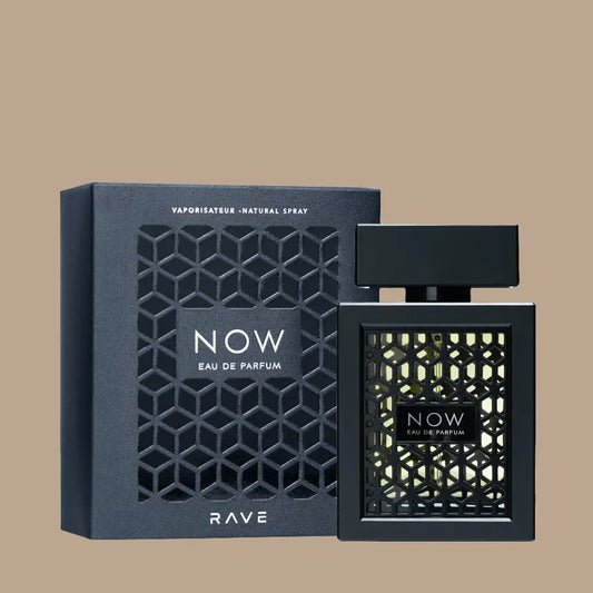 Now by Rave 100ml – Eau de Parfum Masculina Afrutada, Amaderada y Almizclada