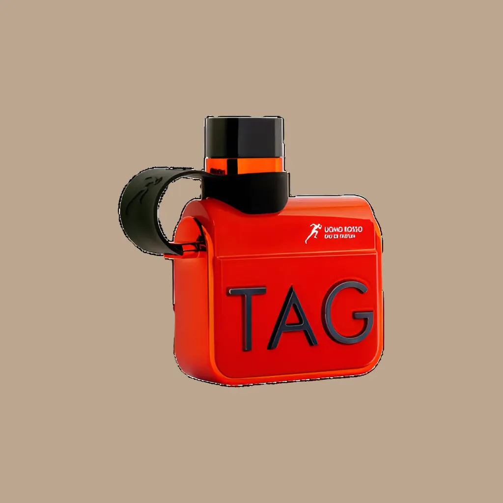 Tag Him Uomo Rosso Red 100ml – Eau de Parfum Masculino Cautivador y Especiado