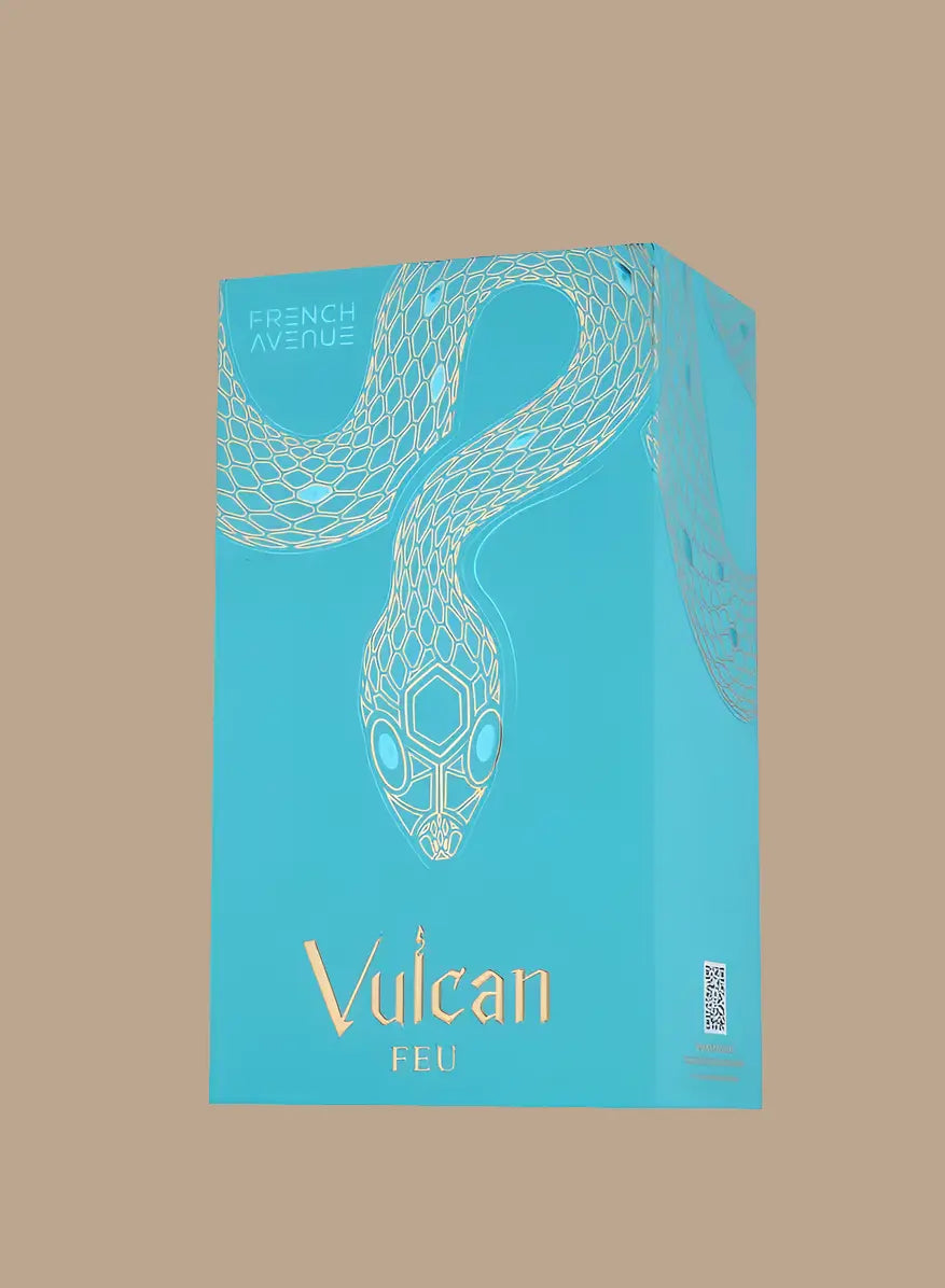 Vulcan Feu - Perfume Oriental Amaderado para Hombre 100 ml