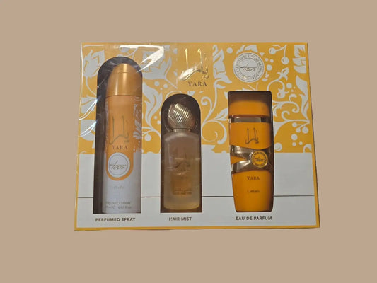 Pack Yara Tous 100ml + Desodorante + Hair Mist (Bruma para el pelo) – Lattafa Perfumes